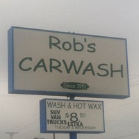 Photo taken at Rob&amp;#39;s Carwash by Gilmar V. on 7/1/2012
