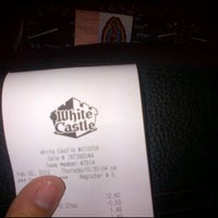 Photo taken at White Castle by CjAy on 2/3/2012