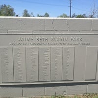 Photo taken at Jaime Beth Slavin Park by Markimark M. on 4/15/2012