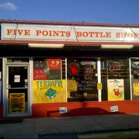 Photo taken at Five Points Bottle Shop by ERIC on 9/12/2011