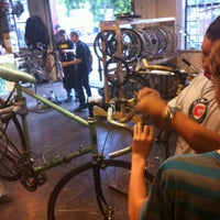 Photo taken at Sacramento Bicycle Kitchen by Abraxis S. on 6/27/2012