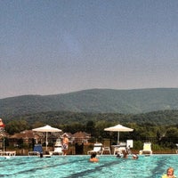 Photo taken at Old Trail Pool by Andrea B. on 7/4/2012