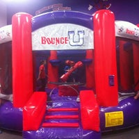 Photo taken at Bounce U by Peter K. on 5/12/2012