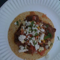 Photo taken at The Taco Guys - Off The Grid by Carmen on 3/31/2012