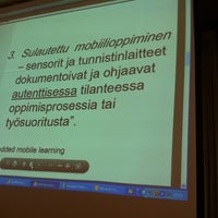 Photo taken at Mobiilikesäkoulu 2011 by Pauliina M. on 5/26/2011