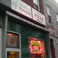 Photo taken at Matthew&#39;s Pizza by Ari S. on 4/14/2012