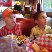 Photo taken at 5 &amp;amp; Diner by Noah B. on 6/15/2012