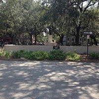 Forrest Gump S Bench Former Location Historic District North Savannah Ga