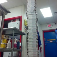 Photo taken at Domino&amp;#39;s Pizza by Brittany T. on 8/9/2012