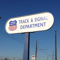 Photo taken at Union Pacific Signal &amp;amp; Track Department by Brad D. on 1/27/2012