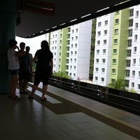 Photo taken at Coral Edge LRT Station (PE3) by Jylin K. on 10/2/2011