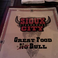 Photo taken at Sioux City Steakhouse by Bill W. on 6/14/2012