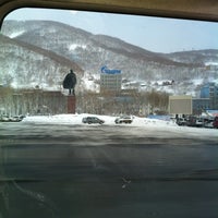 Photo taken at Памятник Ильичу by Женя К. on 3/23/2012