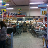 Photo taken at Supermercados Guanabara by Andrade S. on 6/28/2012