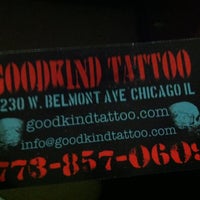 Photo taken at Goodkind Tattoo by Michael V. on 4/13/2012