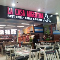 Photo taken at La Casa Argentina Fast Grill by Jan Č. on 5/9/2012