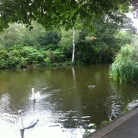 Photo taken at Wandsworth Common Lake by Rhammel A. on 7/17/2012