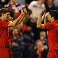 Photo taken at THIS IS ANFIELD by Phontakorn W. on 9/2/2012