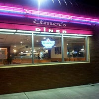Photo taken at Elmer&amp;#39;s Diner by Geoff F. on 2/10/2012