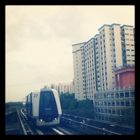 Photo taken at Rumbia LRT Station (SE2) by Syaheed w. on 4/25/2012
