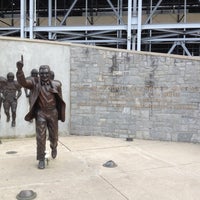 Photo taken at Joe Paterno Statue by Marty D. on 6/12/2012