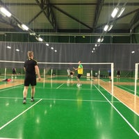 Photo taken at Tali Badminton Center by Harri K. on 4/18/2012