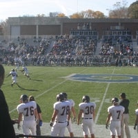 Photo taken at Multi-Sport Field (Cooper Field) by Zach L. on 9/2/2012
