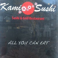 Photo taken at Kami Sushi by Peter L. on 3/28/2012