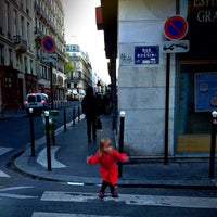Photo taken at Rue Rossini by Guilherme M. on 4/23/2012