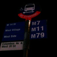 Photo taken at MTA Bus - W 81 St &amp;amp; Columbus Av (M79) by 0zzzy on 2/2/2012