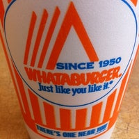 Photo taken at Whataburger by Ty H. on 3/18/2012