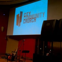 Photo taken at City Community Church by Jordan W. on 8/21/2011