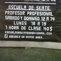 Photo taken at Escuela de Skate Brea (KDT) by José Luis M. on 6/12/2011