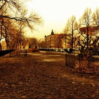 Photo taken at Bickerdike Square Park by Meagan B. on 1/26/2012