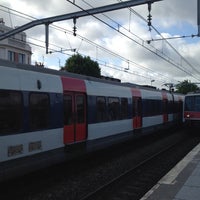 Photo taken at RER Arcueil – Cachan [B] by Mike on 6/22/2012