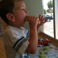 Photo taken at Jersey Mike&amp;#39;s Subs by Jackie P. on 7/25/2012