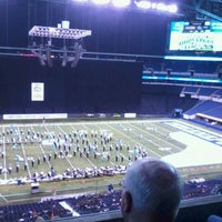 Photo taken at 2012 Bands of America Grand National Championship by Elizabeth M. on 11/11/2011
