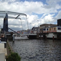 Photo taken at Alphensebrug by Geraldine V. on 8/4/2012