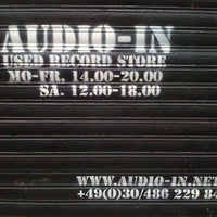 Photo taken at Audio-IN Used Record Store by Stephan on 8/27/2011