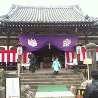 Photo taken at 曹禅寺 by N O. on 1/2/2012