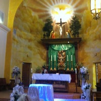 Photo taken at Holy Family Church by Jason R. on 8/4/2012