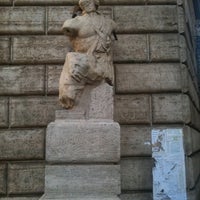 Photo taken at Statua di Pasquino by Nikky83 on 6/19/2011