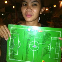 Photo taken at Soccer Bar by จิ๊บ (Jibies hi) on 10/12/2011