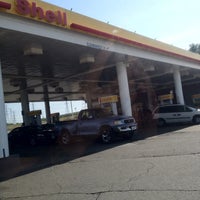Photo taken at Shell by Paul V. on 7/23/2012