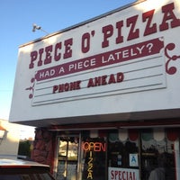 Photo taken at Piece&amp;#39;o Pizza by Christine C. on 7/29/2012