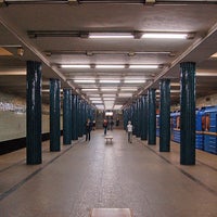 Photo taken at Nyvky Station by Artem 🇺🇦 K. on 11/26/2011