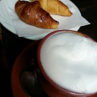 Photo taken at Cafe De La Paix by Yoshiyuki T. on 9/9/2012