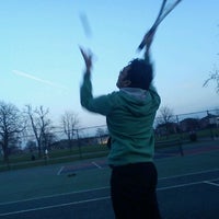 Photo taken at Finsbury Park Tennis Courts by Wan A. on 1/28/2012
