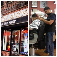 Photo taken at Blades Barbershop by Sebastian A. on 8/19/2012