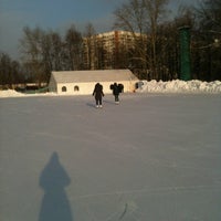 Photo taken at Каток в Кунцево by Alina K. on 1/19/2012